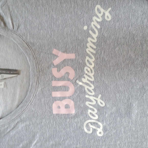 Womens Jaclyn Intimates BUSY DAYDREAMING Hacci Sleep Pajama Top Sz XL 2X 3X NWT - Picture 4 of 4